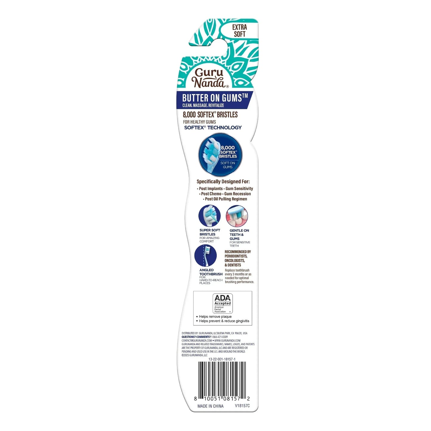 Butter on Gums Toothbrush (6-count)