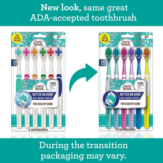 Butter on Gums Toothbrush (6-count)