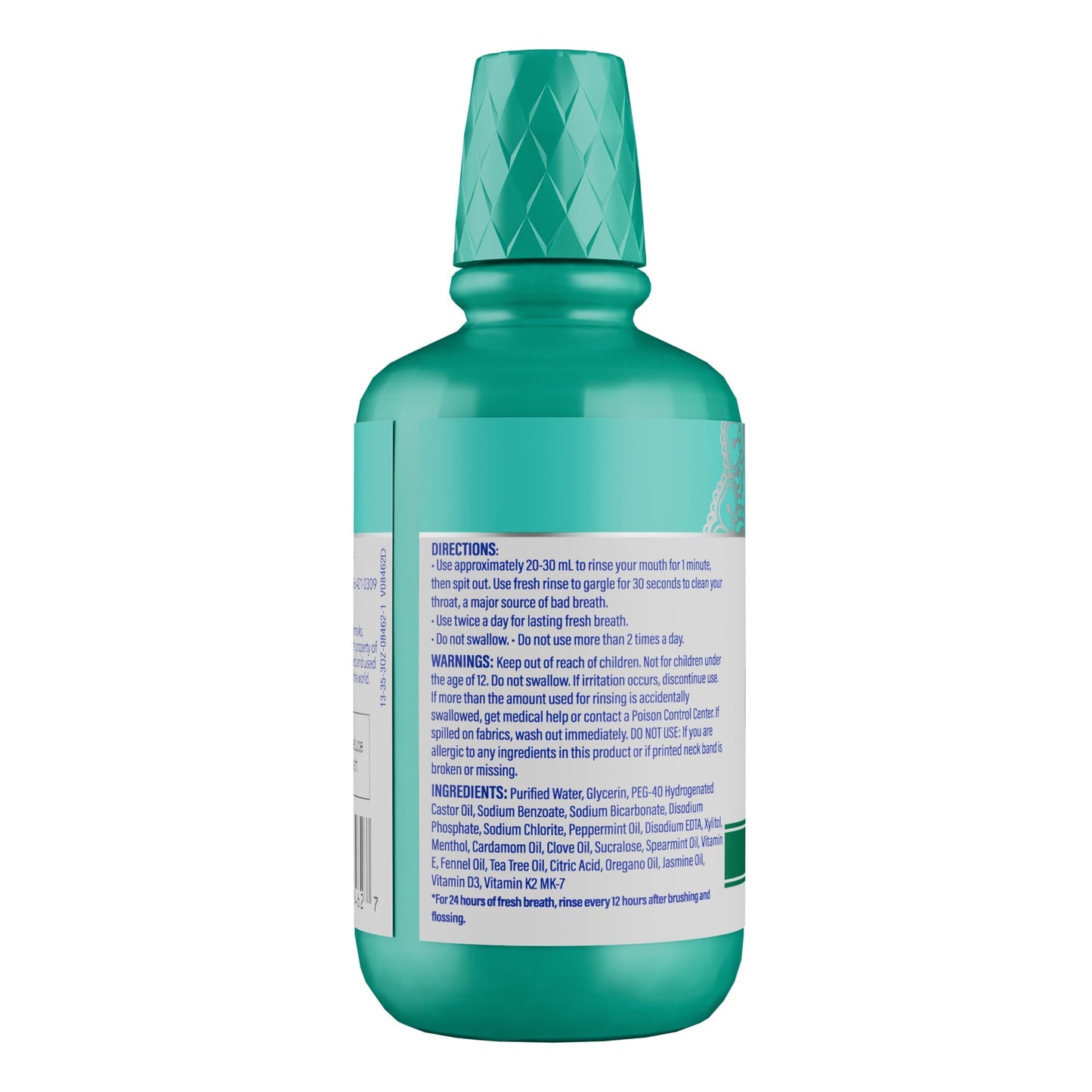 Oral Rinse Breath Harmonizer Mouthwash - Travel Size - Wild Mint (3 Fl Oz)