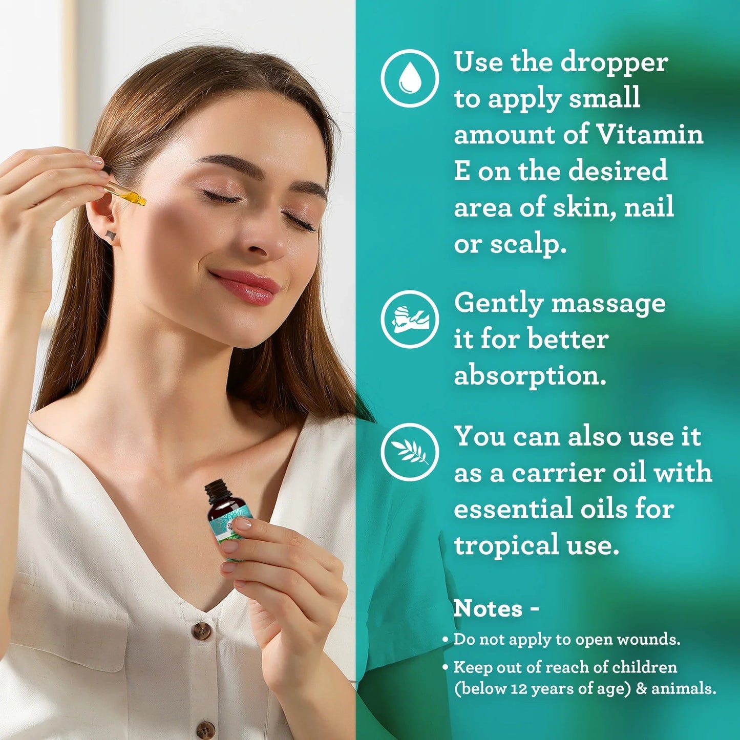 Vitamin E Oil (5,000 UI) - 2 oz