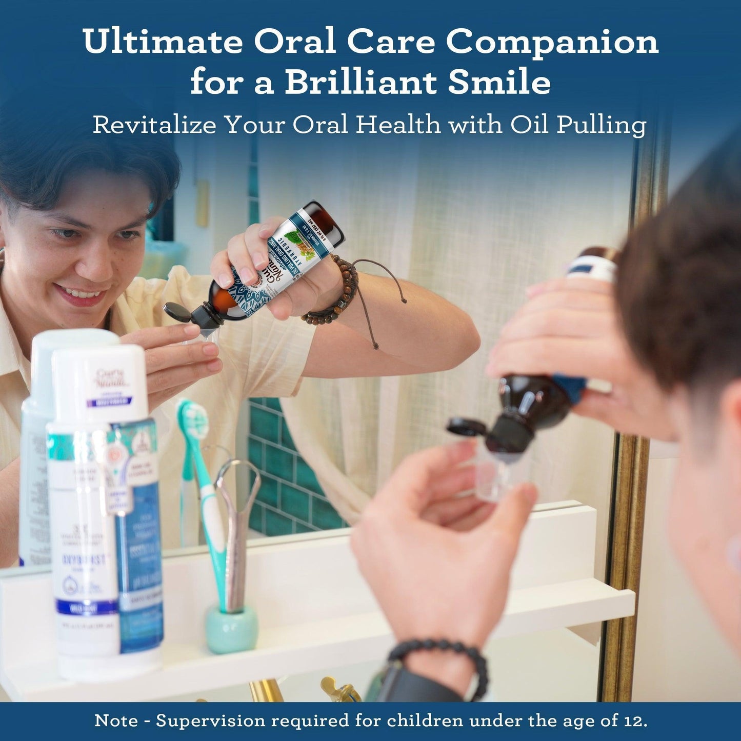 Advanced Formula Pulling Oil for Teeth & Gums, 8 Fl Oz - 3 Pk