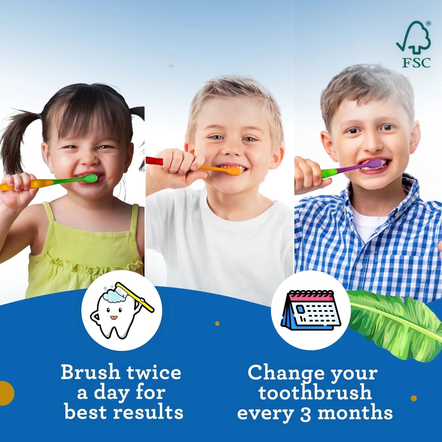 Kids Butter on Gums Toothbrush ¨C 4 Pack