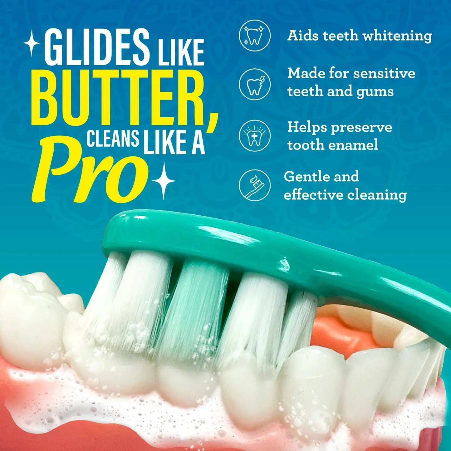 Butter on Gums Toothbrush  (1 Pack)