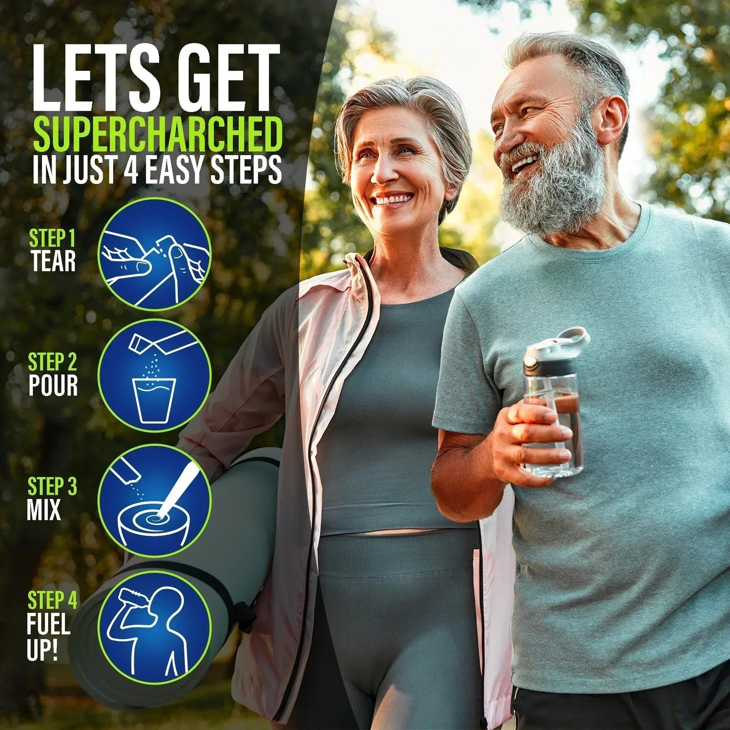 Hydramate Hydration Electrolyte Drink Mix, Lemon Lime - 1 Count (2 Sachets)