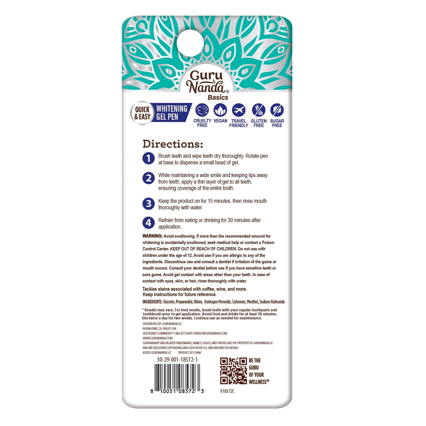 Whitening Gel Pen - 1.8mL