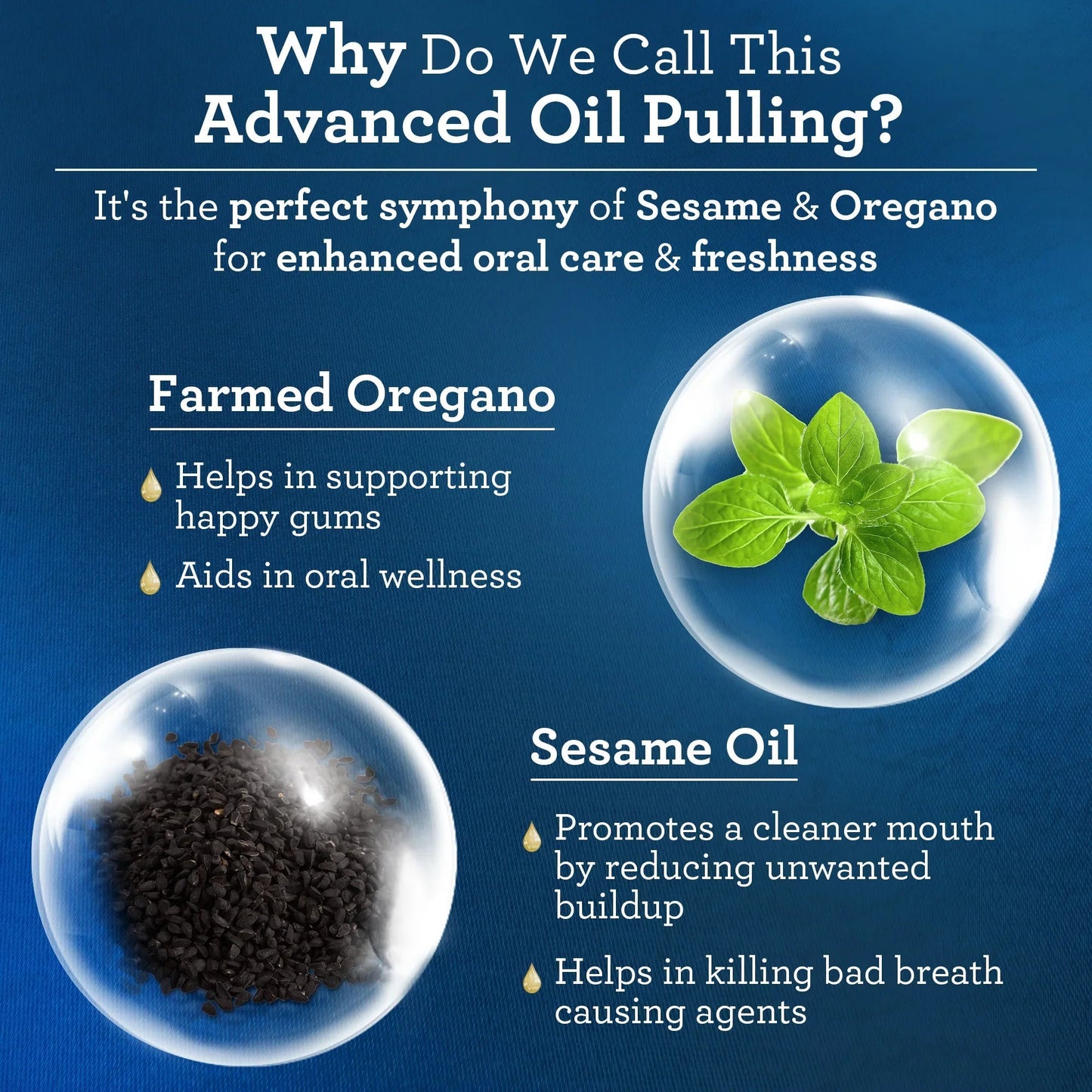 Advanced Formula Pulling Oil for Teeth & Gums, 8 Fl Oz - 3 Pk