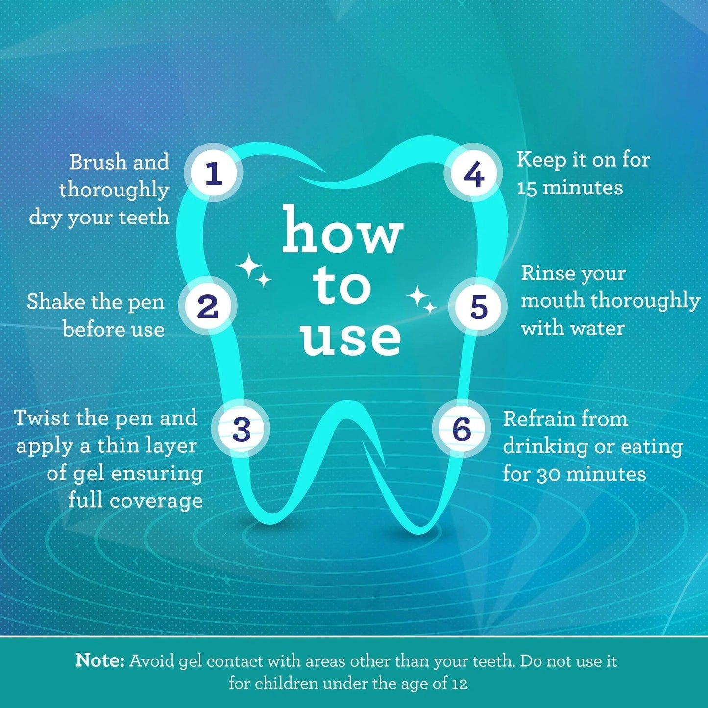 Whitening Gel Pen - 1.8mL