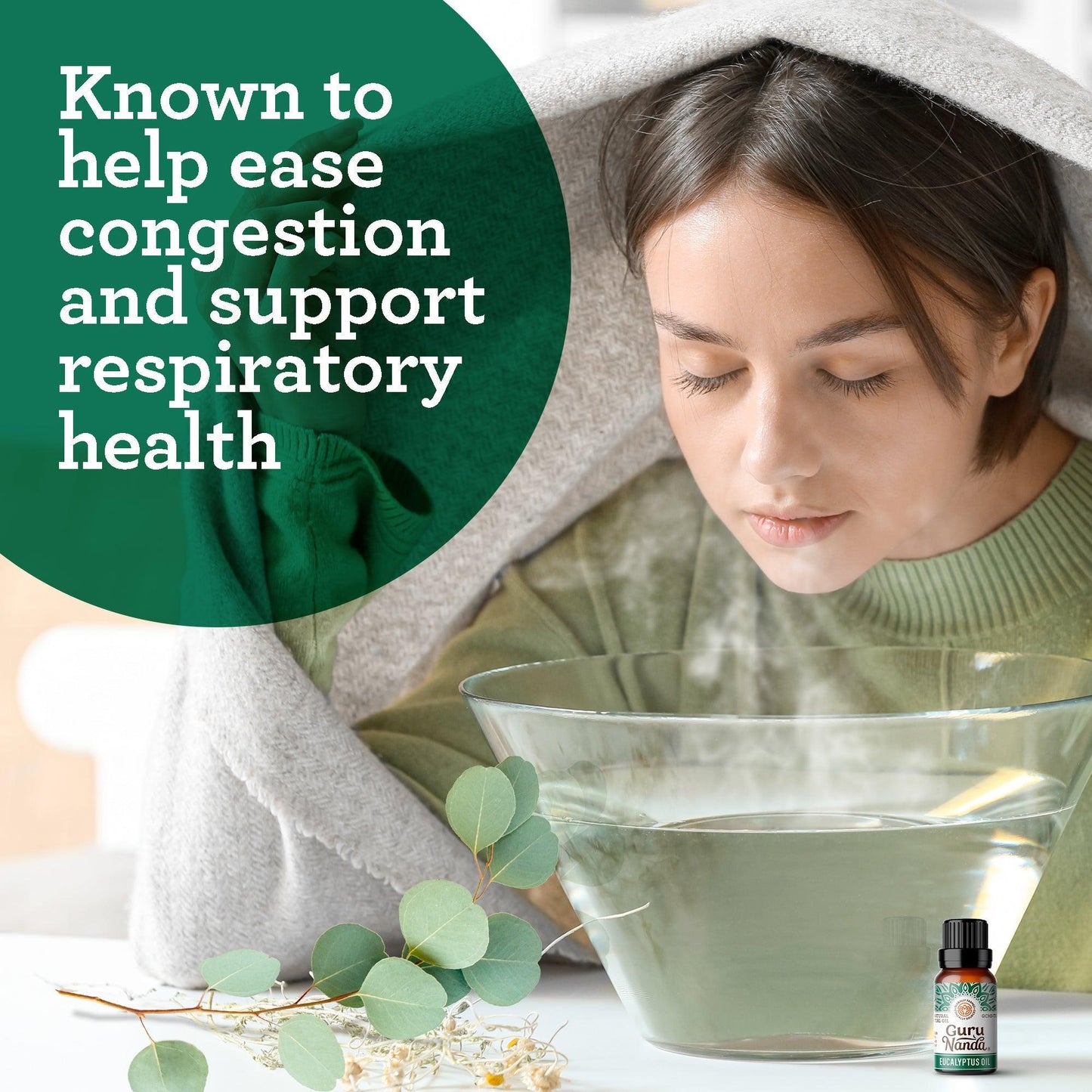 Eucalyptus Essential Oil, 15 ML - 1 PK