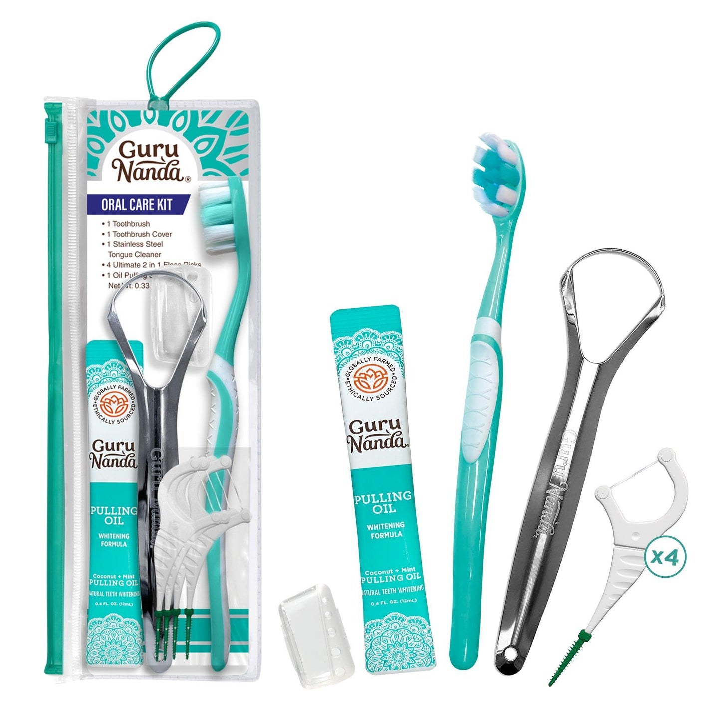 GuruNanda Oral Care Travel Kit