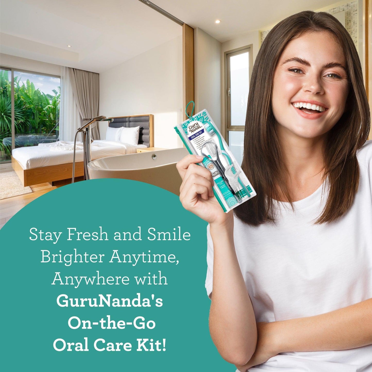 GuruNanda Oral Care Travel Kit